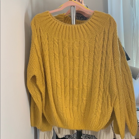 Mustard Yellow Sweater - Picture 2 of 2